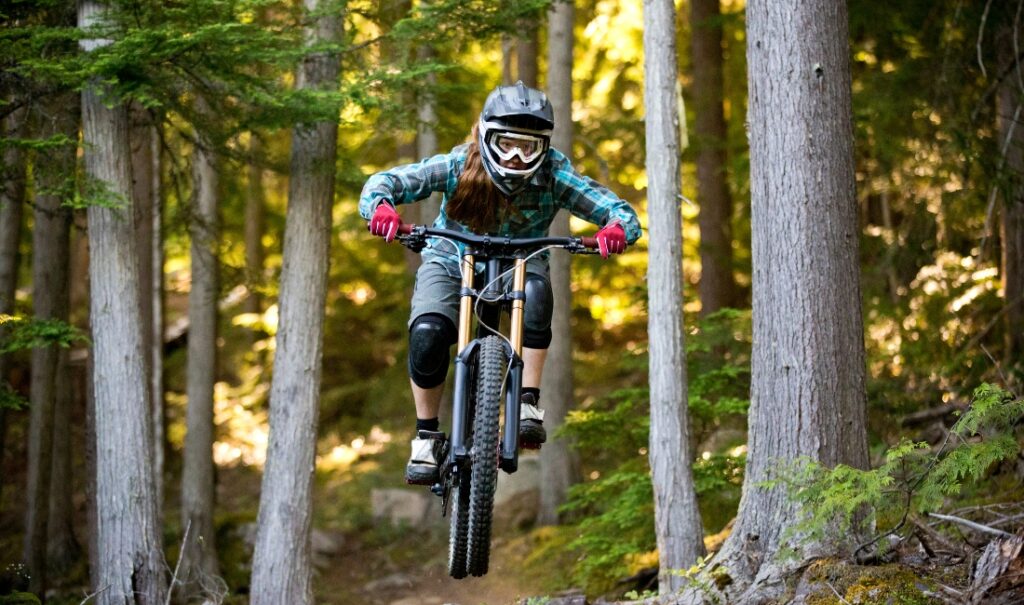 intermediate mountain bike trails