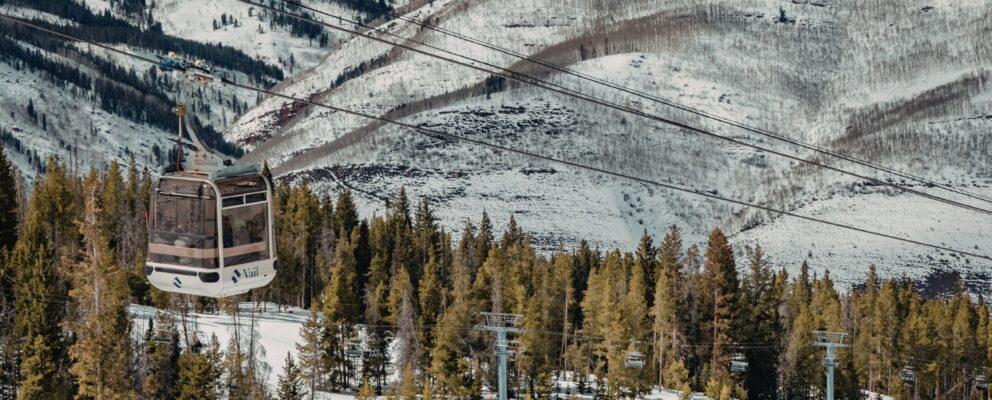 luxury accommodation across the snowy mountains
