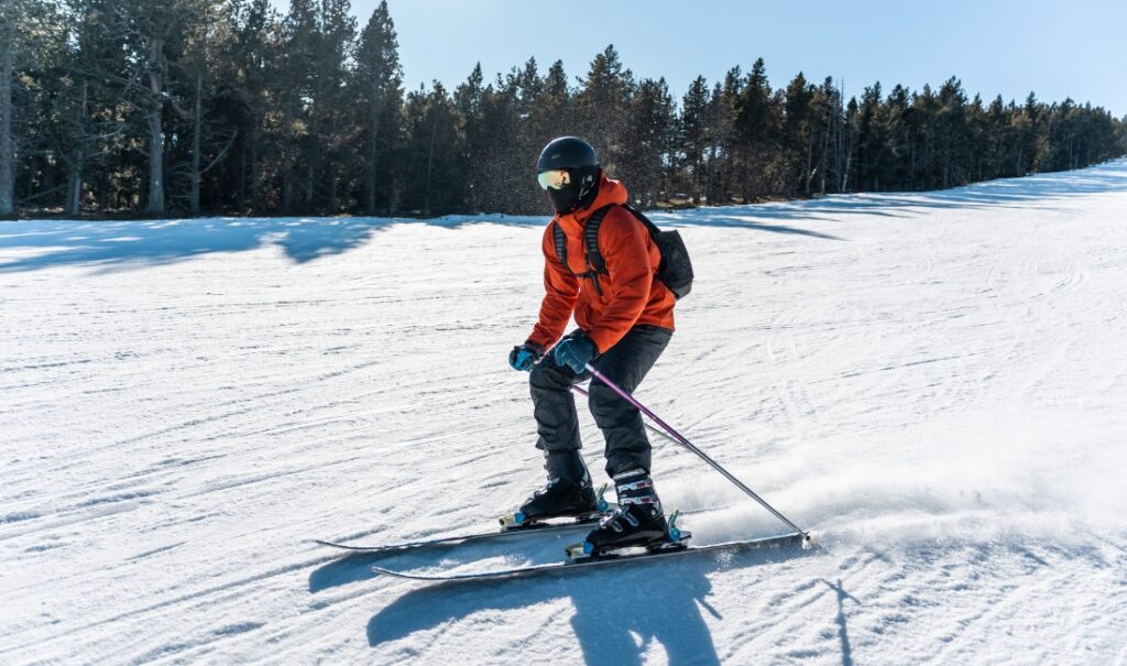 step by step for your first day skiing