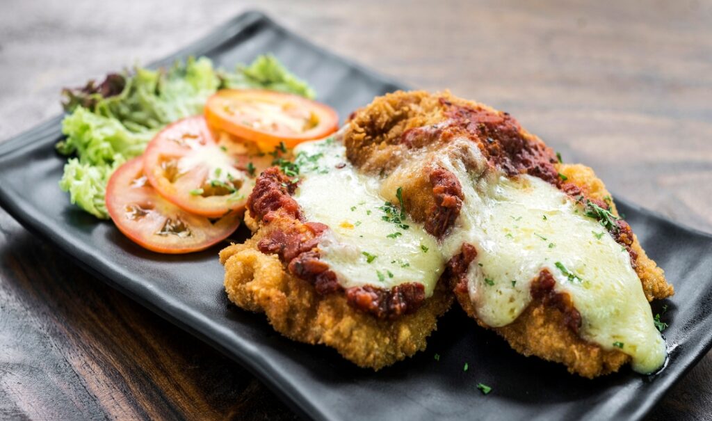 chicken parmigiana jindabyne