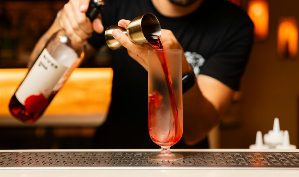 the après bar