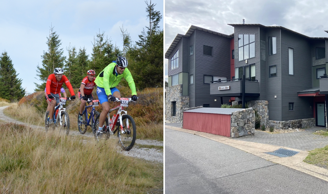 thredbo accommodation for mountain bikers with discover snowy mountains